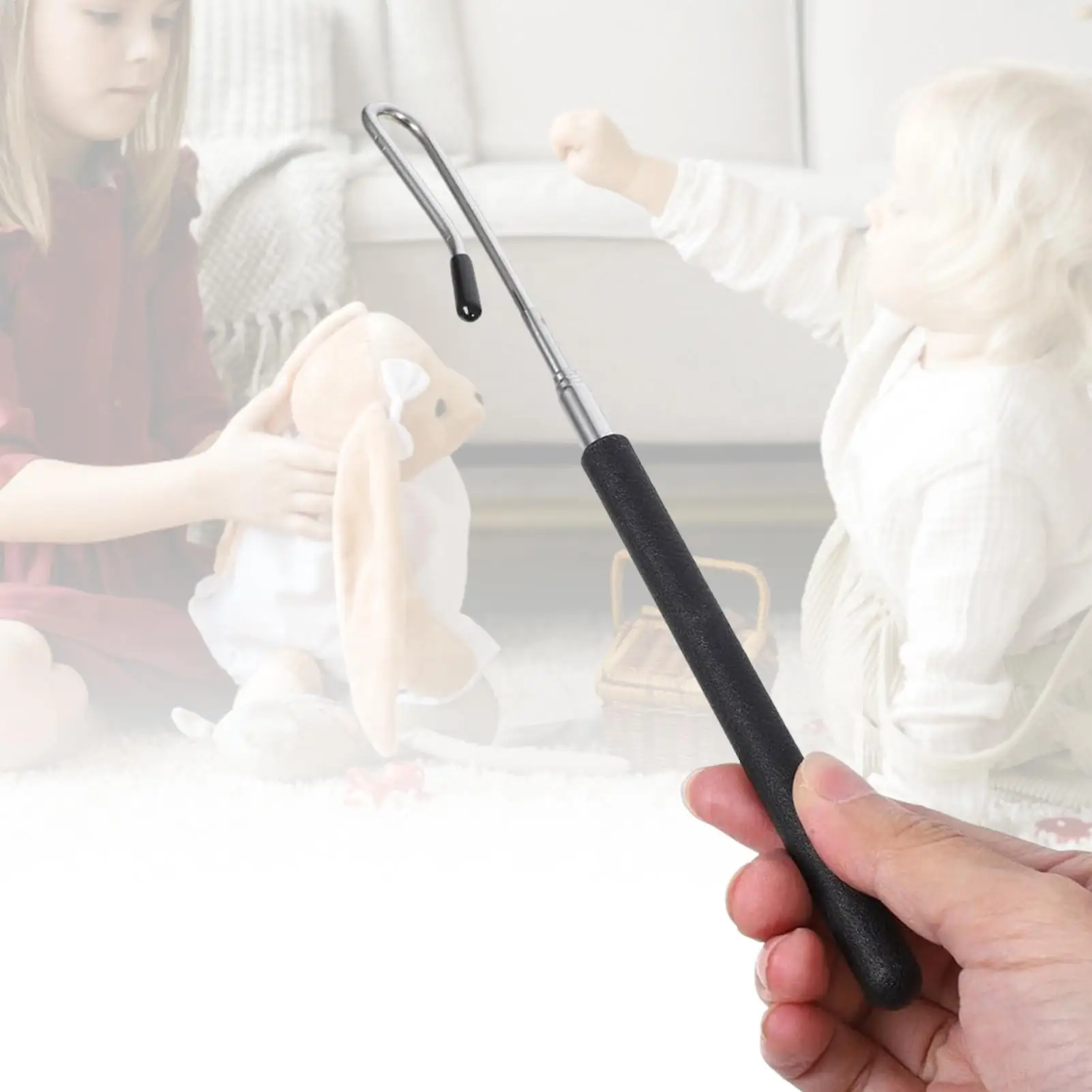 人形ロッド人形ハンドスティック伸縮人形全身ハンドリングアクセサリー柔軟な金属ツール家庭用教室学校