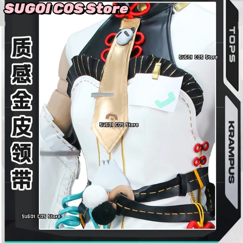 aBcSUGOI COS @ Bpanda لعبة الحيوانات Zenless منطقة صفر Dialyn تأثيري حلي مجموعة كاملة الزي الرسمي Escoffier تأثيري حلي دور #2