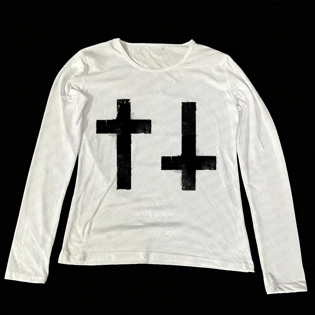 Street For Fashion - T-shirt à manches longues avec un