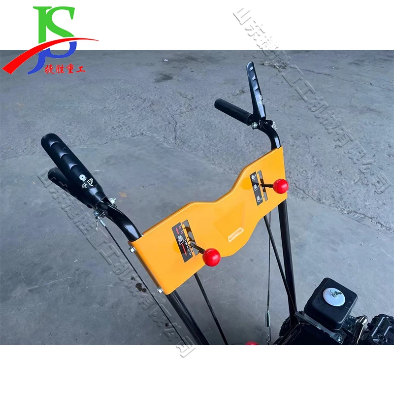 Hand-push Model Snowplow Road Throwing Snow Shoveling Snow Community School Multifunctional Gray Sweeper Snow Removal Vehicle