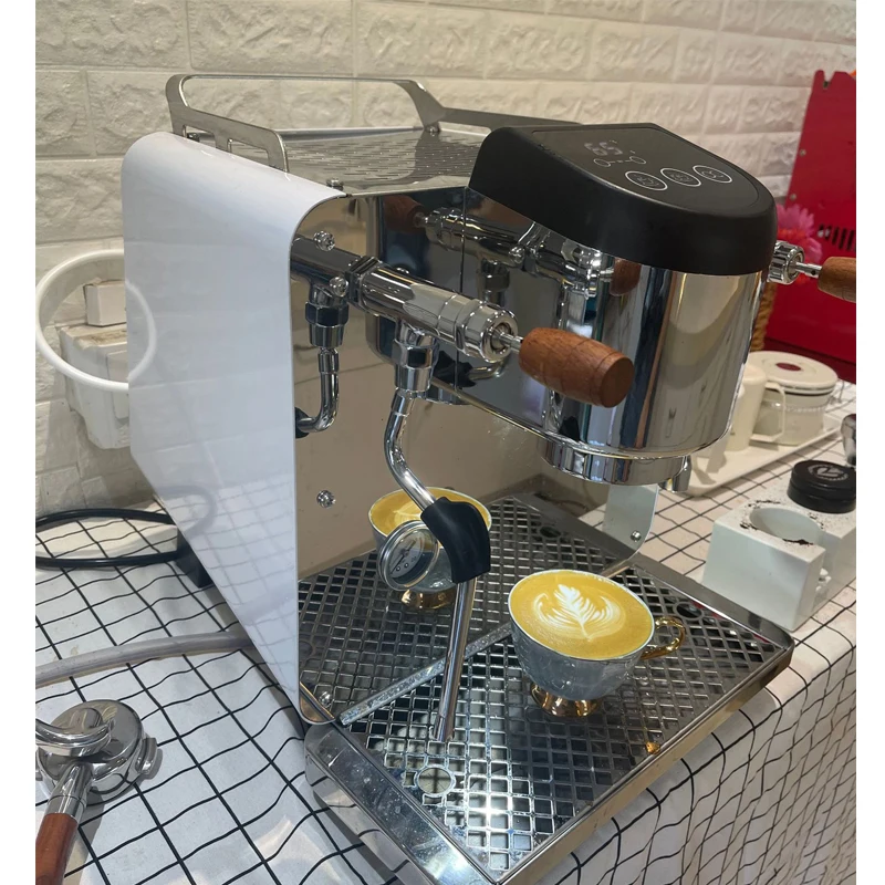 Electric Coffee Making Machine Latte Cappuccino Maker Commercial 15 Bar Pump Professional Coffee Machine