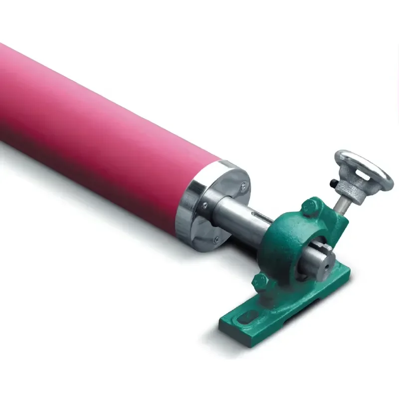 Rubber Bow Curved Adjustable Banana Roller for Web Spreading