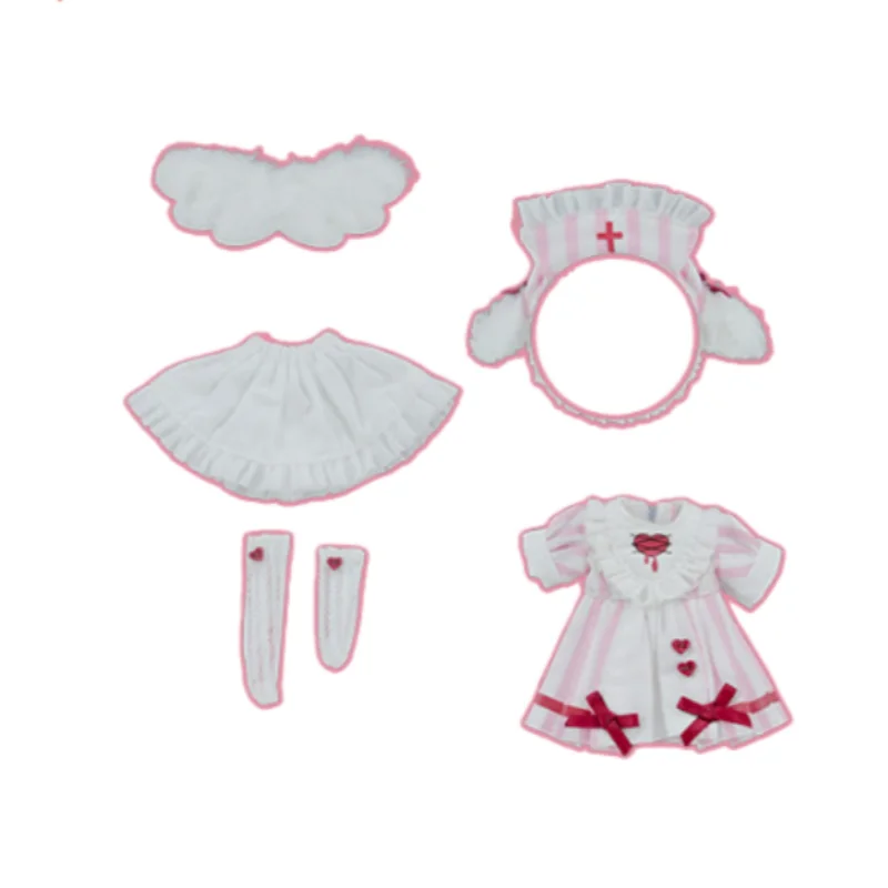 

COME4FREE Healing Nurse Disease Tour Грибная мощность Детская одежда OB11 Кукла BJD Одежда для кукол Юбки для кукол Нарядные аксессуары