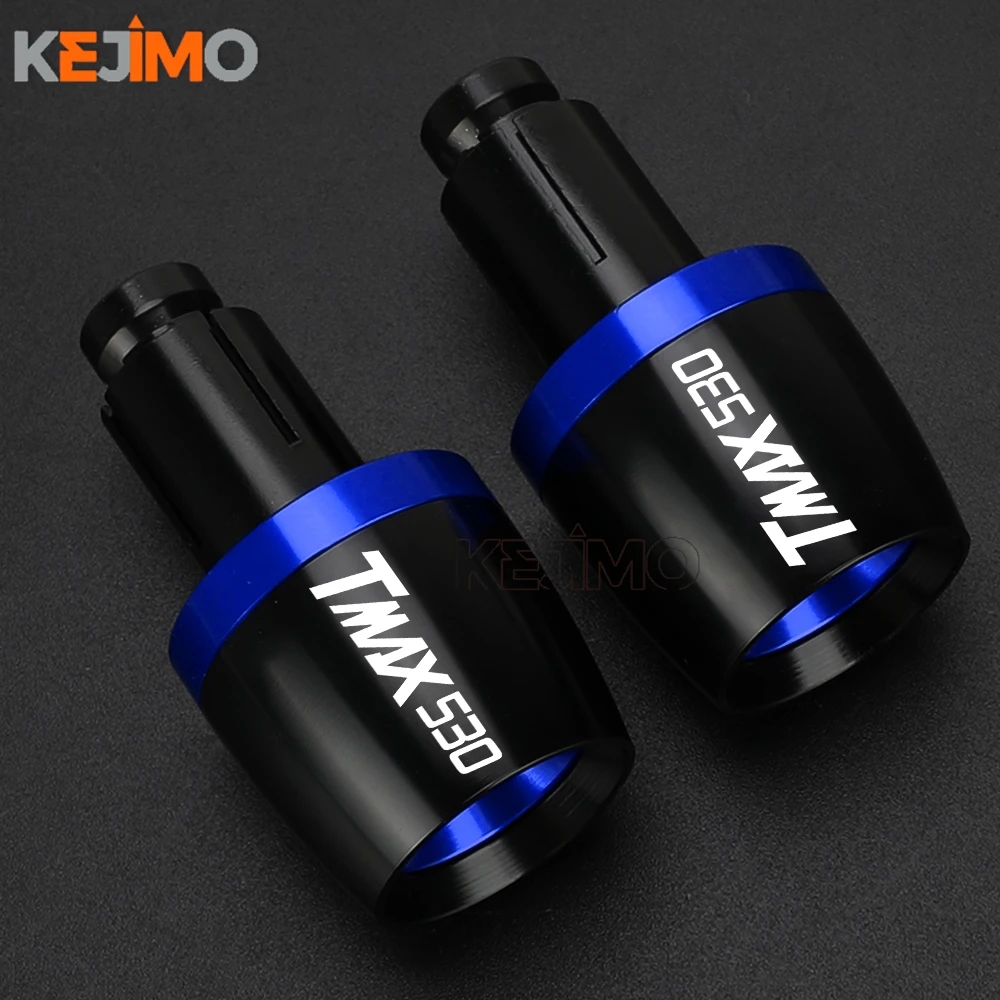 لياماها TMAX530 T-MAX TMAX 530 SX/DX 20024 2023 2022 طوال العام دراجة نارية مقبض مقود دراجة بار ينتهي غطاء موازنة التوصيل الشريحة