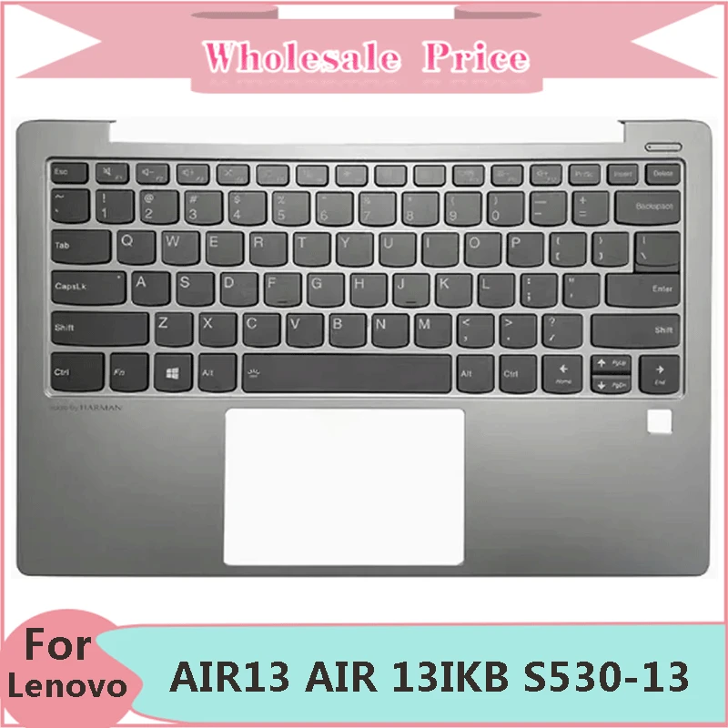 New For Lenovo IdeaPad AIR13 AIR 13IWL 13IKB S530-13 S530-13IWL Laptop Palmrest Case Keyboard US English Version Upper Cover