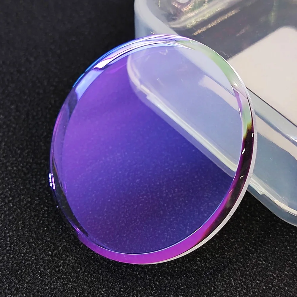 32mm*2.5mm Flat Big Chamfer Mineral Glass Watch Glass Anti-Scratch Blue/Red/Clear/No AR Coating Thick Replacement Mod Parts