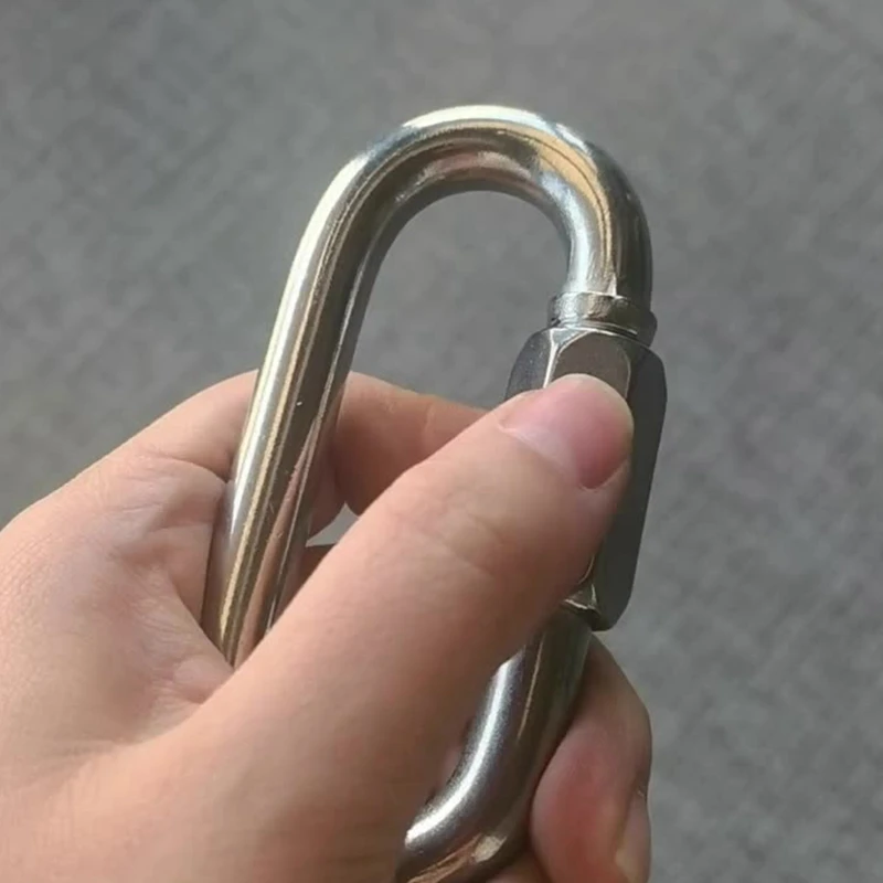 แหวนเชื่อมต่อสแตนเลส 304, แหวนเชื่อมต่อโซ่ด่วน, คาราบิเนอร์ปีนเขารันเวย์, หัวเข็มขัดประกัน