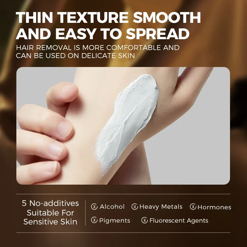 60g x 2 EXPRESSIONS GOLDEN OLIVE SOFT HAIR REMOVAL CREAM HAIR REMOVAL WITHOUT DARK SPOTS, GENTLE WITH ZERO PAIN