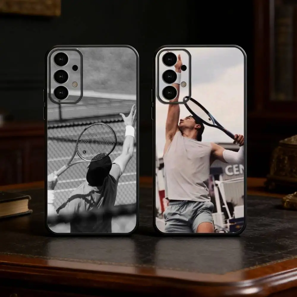 Tennis Jack D-Draper Phone Case For Samsung S25,S24,S21,S22,S23,S30,Ultra,S20,Plus,Fe,Lite Black Shell