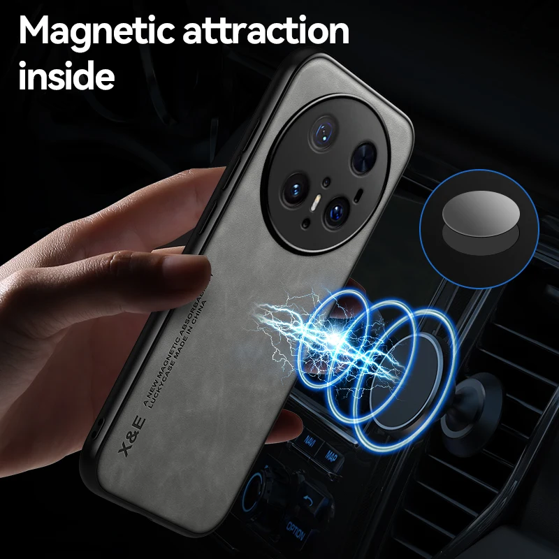 Para Huawei Mate 70 Pro Mate 70 sensación de piel de aire Funda de teléfono de cuero mate Funda trasera suave Funda para Huawei Mate 70 Protector чехол