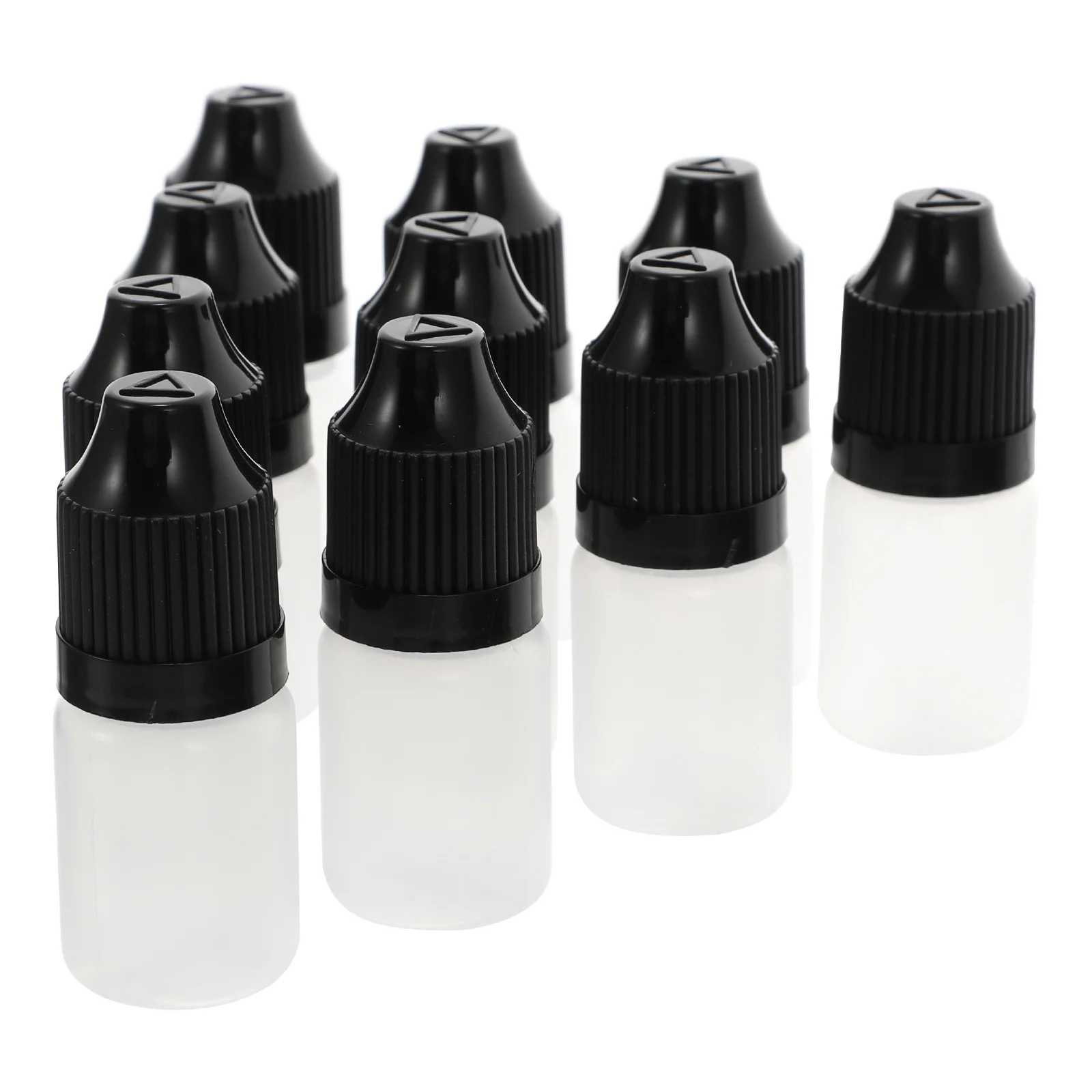 

20Pcs Plastic Squeezable Dropper Bottles 5ml Reusable Refillable Eye Liquid Bottles Leak Proof Travel Portable