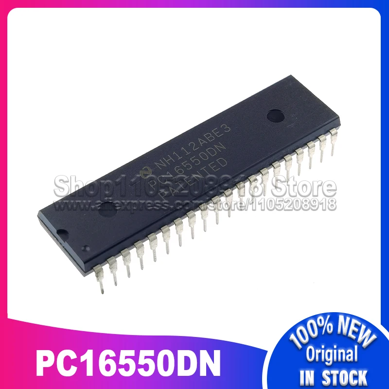 

1 шт./лот PC16550DN DIP40 16C550 100% новый спотовый запас