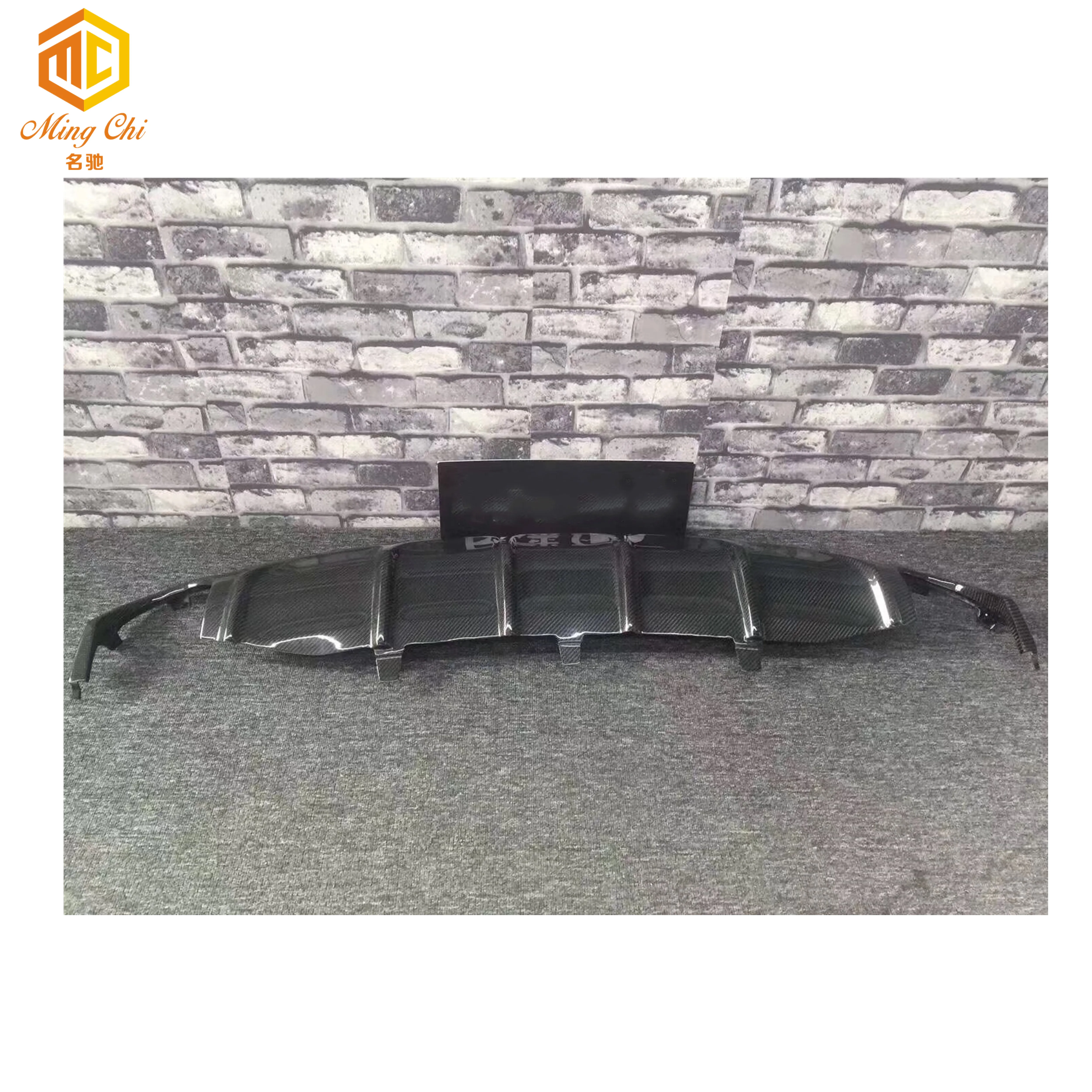 A6 S6 RS6 allroad C7 travel OEM rear diffuser rear bumper separator for Audi A6 RS6 allroad diffuser