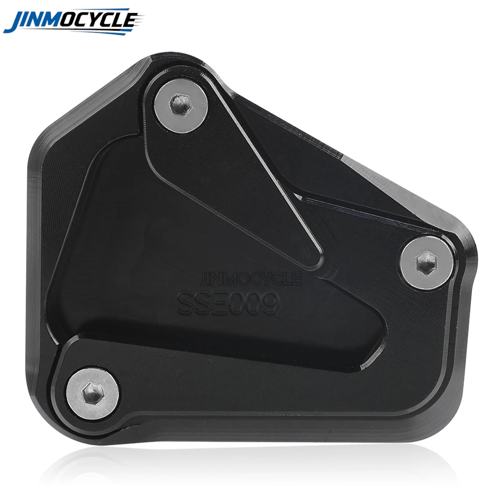 2025 Svartpilen801 Motorcycle Foot Side Stand Enlarger Extension Support Kickstand Plate Pad For Husqvarna Svartpilen 801 2024