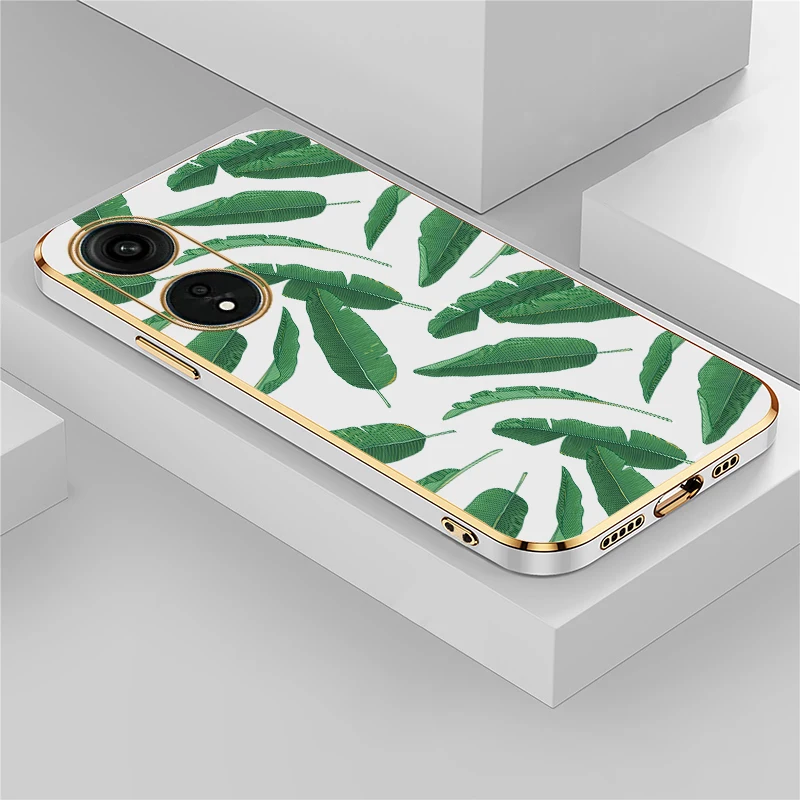 Green Leaves Print …