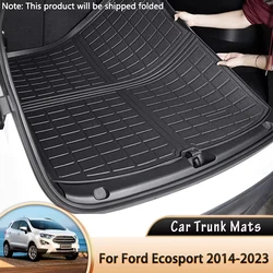 for Ford EcoSport MK2 B515 2014~2023 2020 2021 2022 EVA 3D Car Trunk Mat Boot Cargo Liner Tray Rear Trunk Luggage Floor Carpet