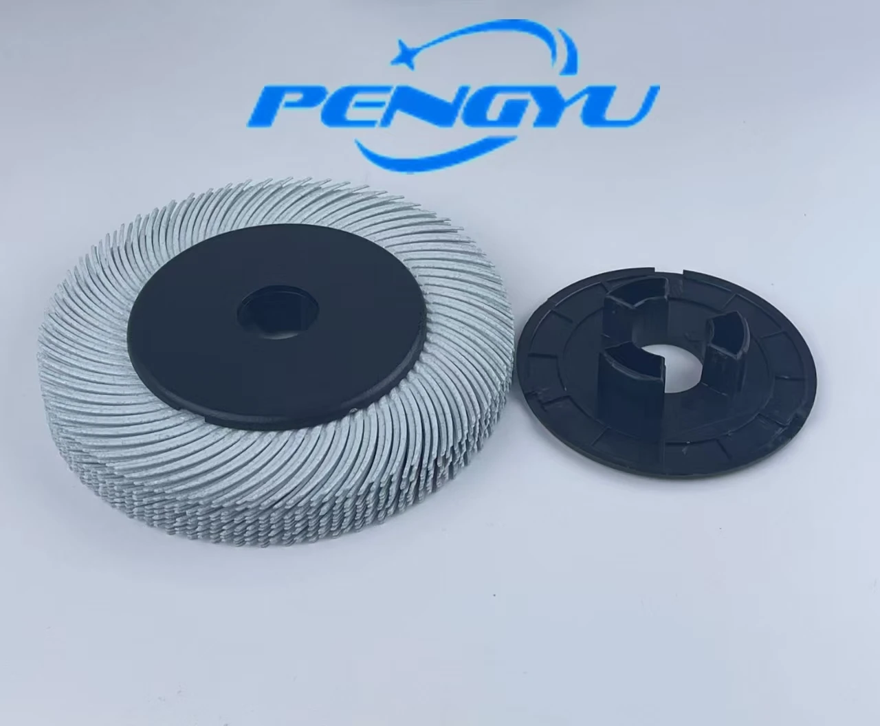 Nice Top 6inch 120#  Radial Bristle Brush Aluminum Oxide Medium Hard for  Metal Surface 10pcs