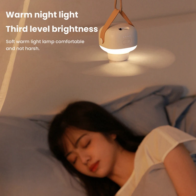 1Pcs Mini USB Fan Battery Operated Remote Control Fan Camping Fan Portable Fan LED Light For Home White