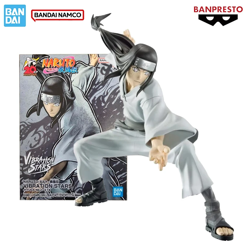 

Bandai Genuine Naruto Banpresto VIBRATION STARS NARUTO Hyuga Neji 15CMPVC Аниме Фигурка Фигурки Модель Игрушки на складе