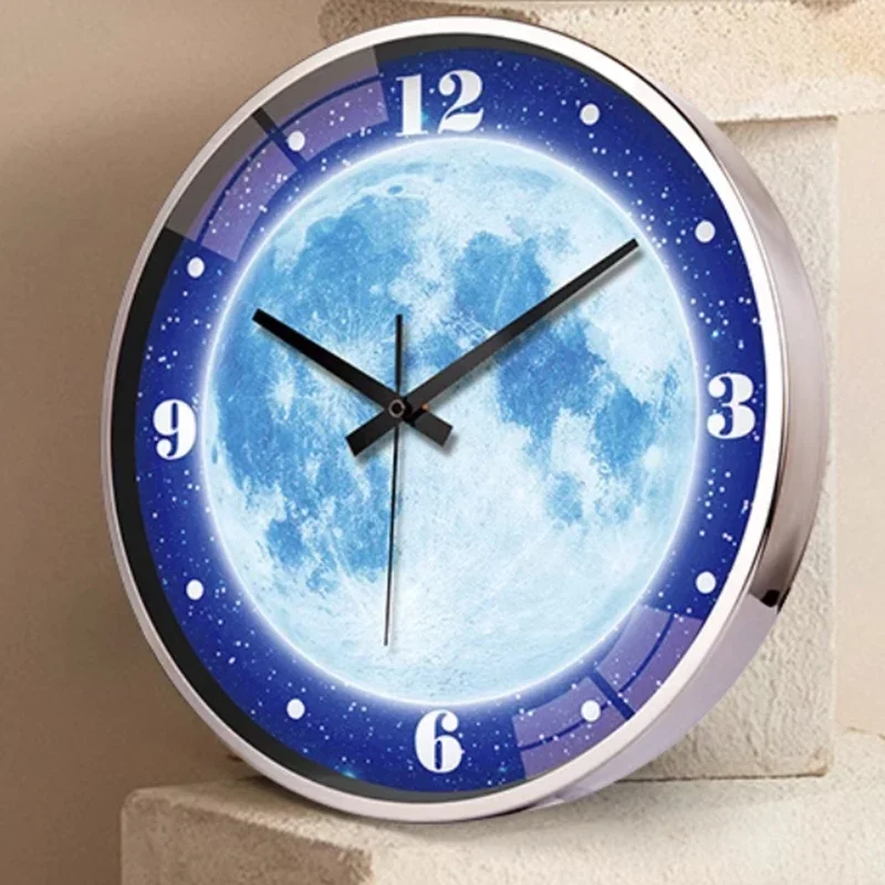 Interior Digital Wall Clock Decoration Living Room Stylish Kitchen Mural Wall Clocks Digital Wireless Orologio Parete Furniture