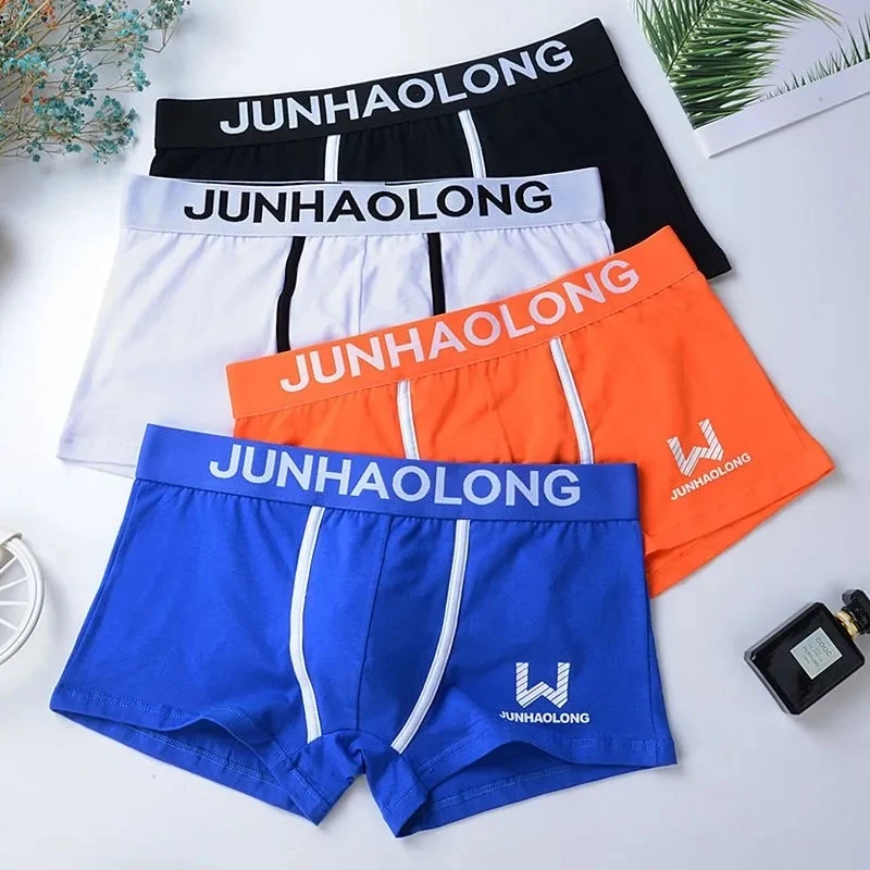 Men\'s Panties Sexy Underwear For Men Cotton Boxer Shorts Breathable Male Underpants Boxers Calzoncillos Para Hombres L-3XL