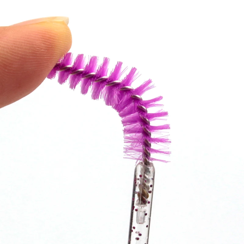 5/50 Pcs Eye Lash Brushes Eyebrow Brush False Eyelashes Extension Tools Mascara Wands Applicator Spoolers Lashes Cosmetic Tool