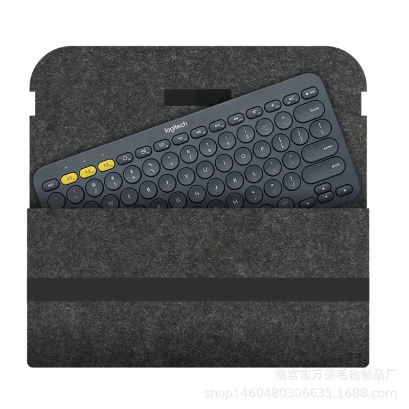 60/ 87/104 Keys Keyboard Bag Keyboard Pack Felt Bag Mechanical Keyboard Carrying Case Storage Bag Peripheral Bag