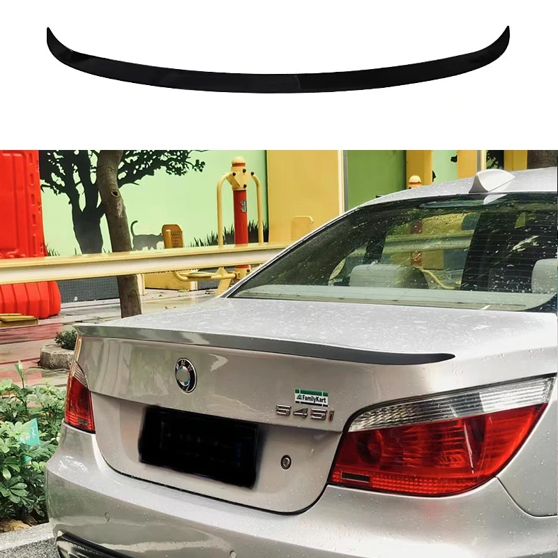 

For BMW 5 Series E60 520 525 530 2004 to 2010 year Car M5 style Spoiler Wing High Quality ABS plastic Tuning Accessories Stylin