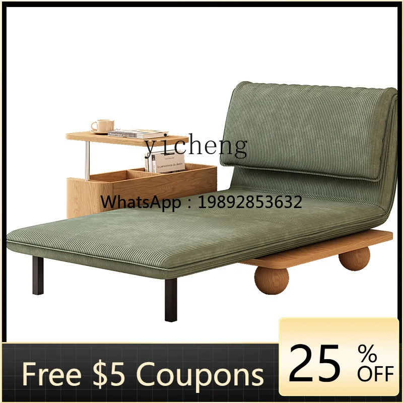 

ZC Foldable Dual-Purpose Sofa Bed Small Apartment Living Room Multi-Functional Leisure Single Storage Telescopic Bed