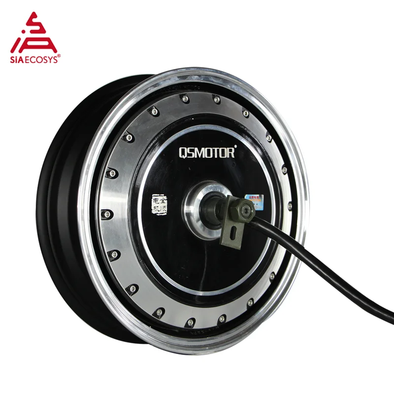 QSMOTOR 273 13inch 8000W V3 120KPH High Speed And Performance For BLDC Wheel Motor Electric Motorcycle From SIAECOSYS