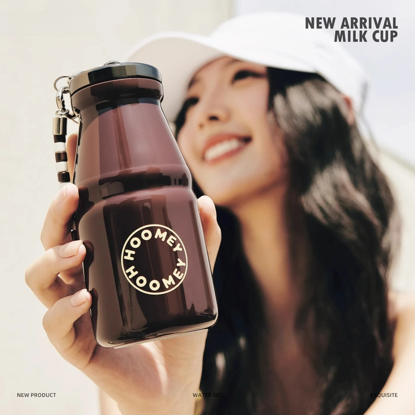 

280/360ml Insulated Cup High Appearance Portable Pocket Coffee Mug For Women On-the-Go Water Bottle