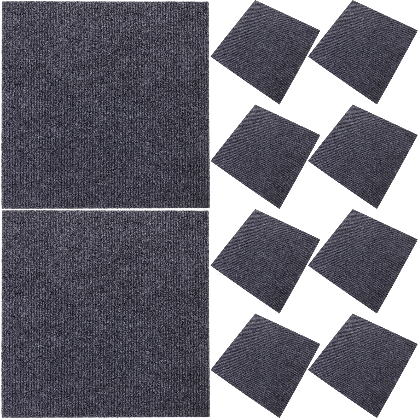 10 قطعة بلاط الأرضيات القشر والعصا المضادة للانزلاق ملصقات الأرضيات ذاتية اللصق القابلة للإزالة بلاط الزخرفية السجاد الأرضيات الآمنة