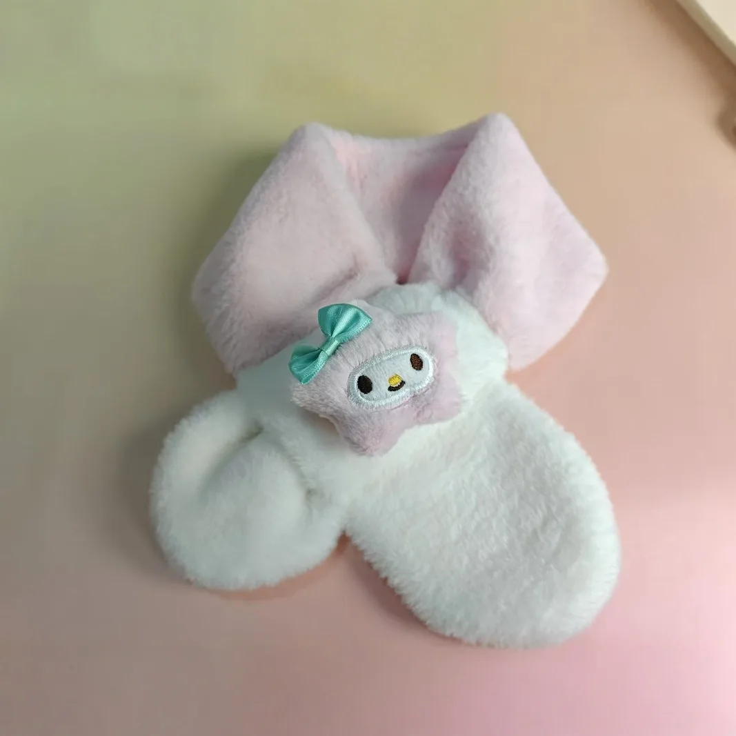 وشاح Miniso للأطفال ذو الربط المزدوج ونجمة خماسية Sanrio Yugui للكلاب والطالب النسخة الكورية وشاح KT متعدد الاستخدامات للقطط