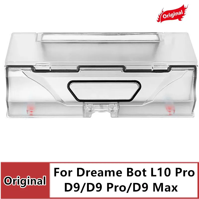 Original para caja contenedor colector filtro Hepa Dreame Bot L10 Pro/D9/D9 Pro/D9 Max caja de polvo accesorios para aspiradoras