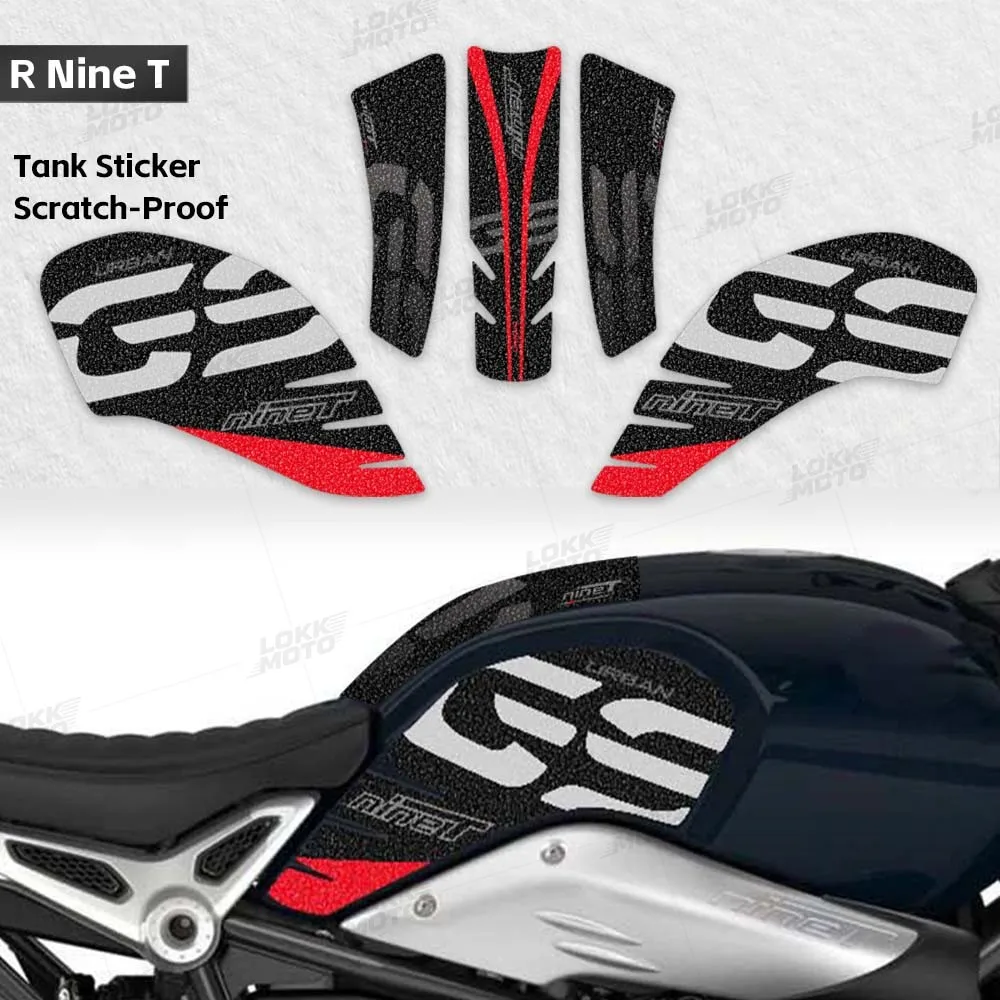 

Retro Motorcycle Frosted Side Fuel Tank Pad Sticker Protection Decals Waterproof Anti-Scratch For R NineT Pure R NineT Scrambler