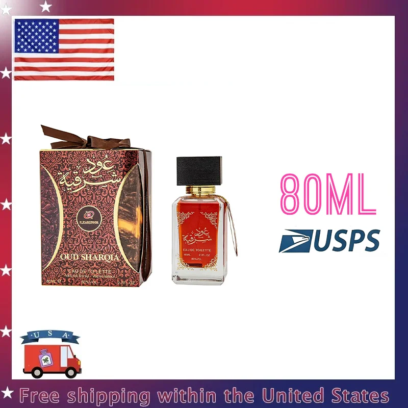 

Арабские духи 80 мл, стойкий унисекс-аромат, сандал, розы, цветочные ноты, феромоны, ванильный парфюм