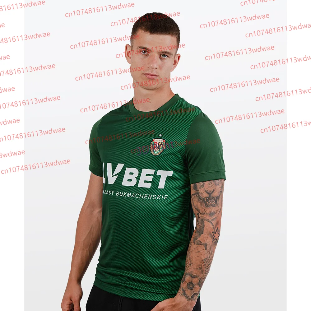 البولندية لكرة القدم جيرسي كيت الصيف الرجال كرة القدم تي شيرتات قصيرة الاكمام في الهواء الطلق سريعة الجافة رياضية سيلاسك بروكلافاك كيت المنزل جيرسي طفل