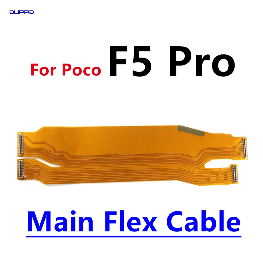 USB Charging Port Board Dock Port Connector Flex Cable For Xiaomi Poco F5 Pro Main Motherboard Charging Port Flex