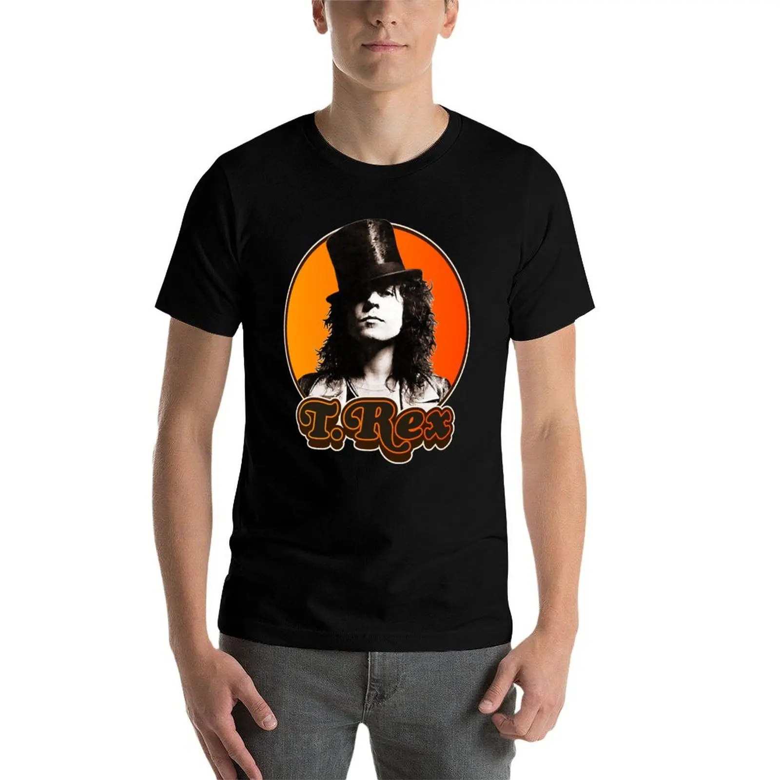 

Retro T Rex Marc Bolan Tribute T-Shirt t shirt personalised t shirts for man graphic vintage men shirt cotton 100% T-Shirt