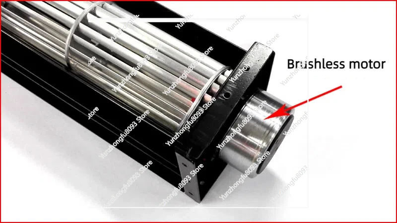 

Вентилятор тангенциальный 30 см, DC12V/24V, с роликовым/ножевым механизмом, горизонтальный, вытяжной, для установки в экранную панель