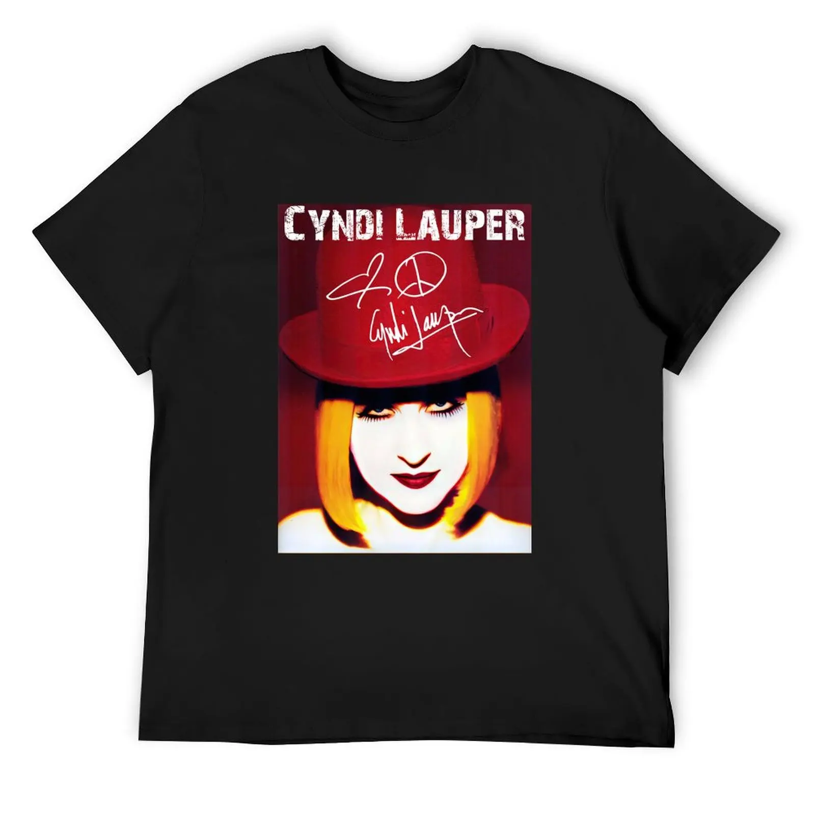 Cyndi Lauper - Girls Just Wanna Have Fun Tour T-Shirt oversized t shirt boys whites mens tall t shirts