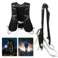 Hydration Running Vest Running Phone Holder Vest Breathable Reflective Hydration Vest Hiking Vest Pack for Outdoor Sports