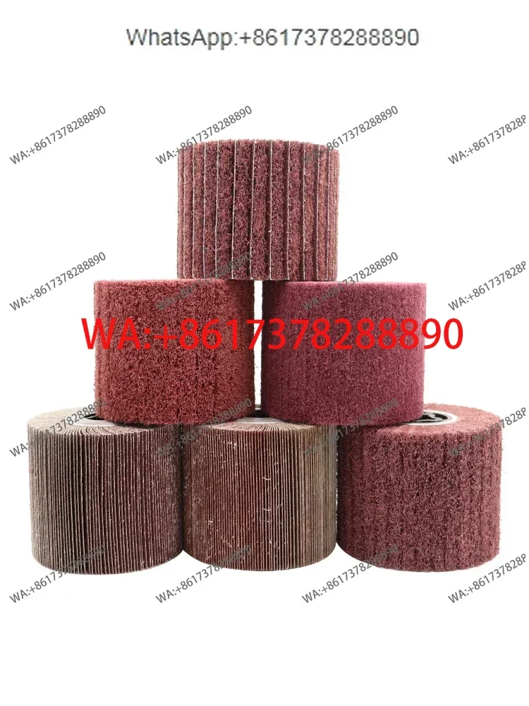 Wire drawing wheel Stainless steel special wool nylon abrasive cloth  Metal copper wire  machine Imported fiber polishing wheel