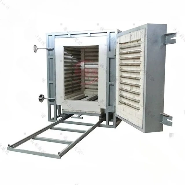 JCY-CDLY-2CBM فرن كهربائي سيراميك رقمي عالي الحرارة فرن مكوك لفرن معالجة حرارة الفخار للاستخدام المنزلي