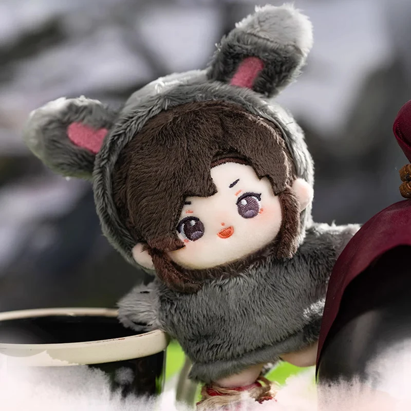 Mo Dao Zu Shi Doll Wei Wuxian Lan Wangji Plush Toy Grandmaster of Demonic Cultivation Plushie Keychain Gift