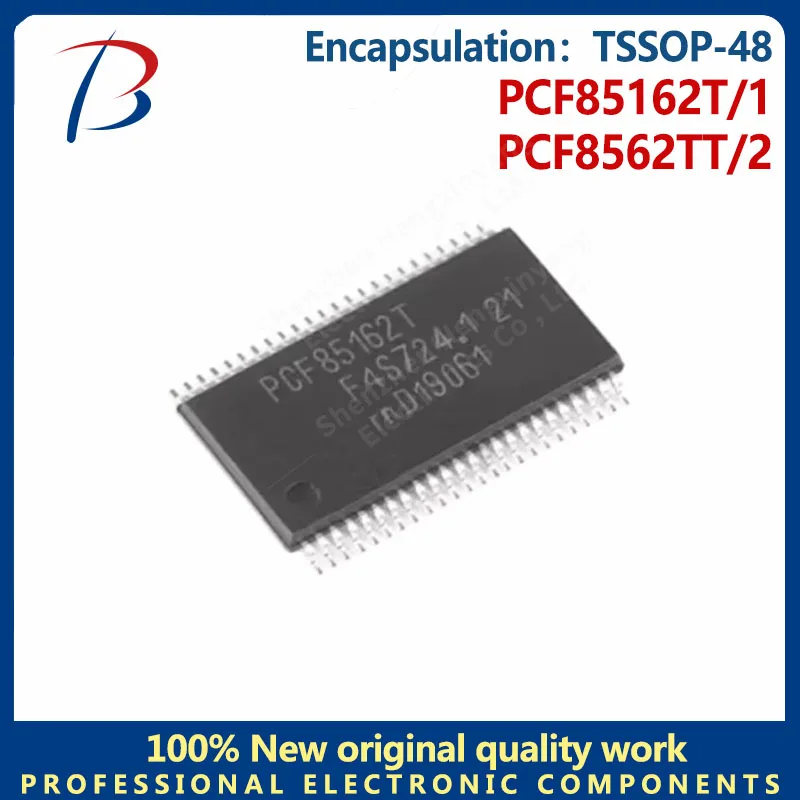 Pcf85162t/1 pcf8562tt/2 pcf85162t pcf8562tt pcf85162 pcf8562 85162T 8562tt PCF IC chip tssop-48