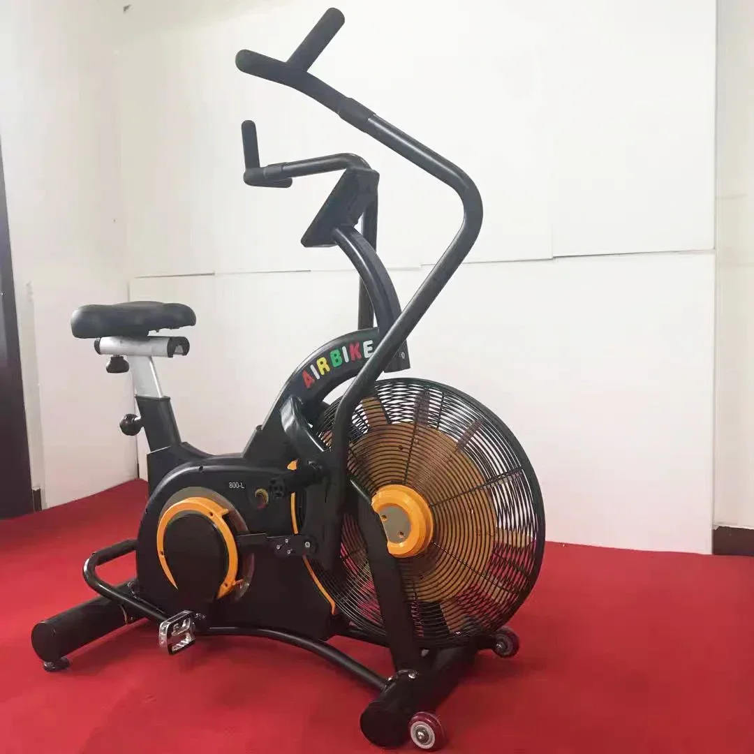 

-Home Gym Commercial Silent Dynamic Wind Resistance Bike Indoor Aerobics Fitness Spinning Air Bike