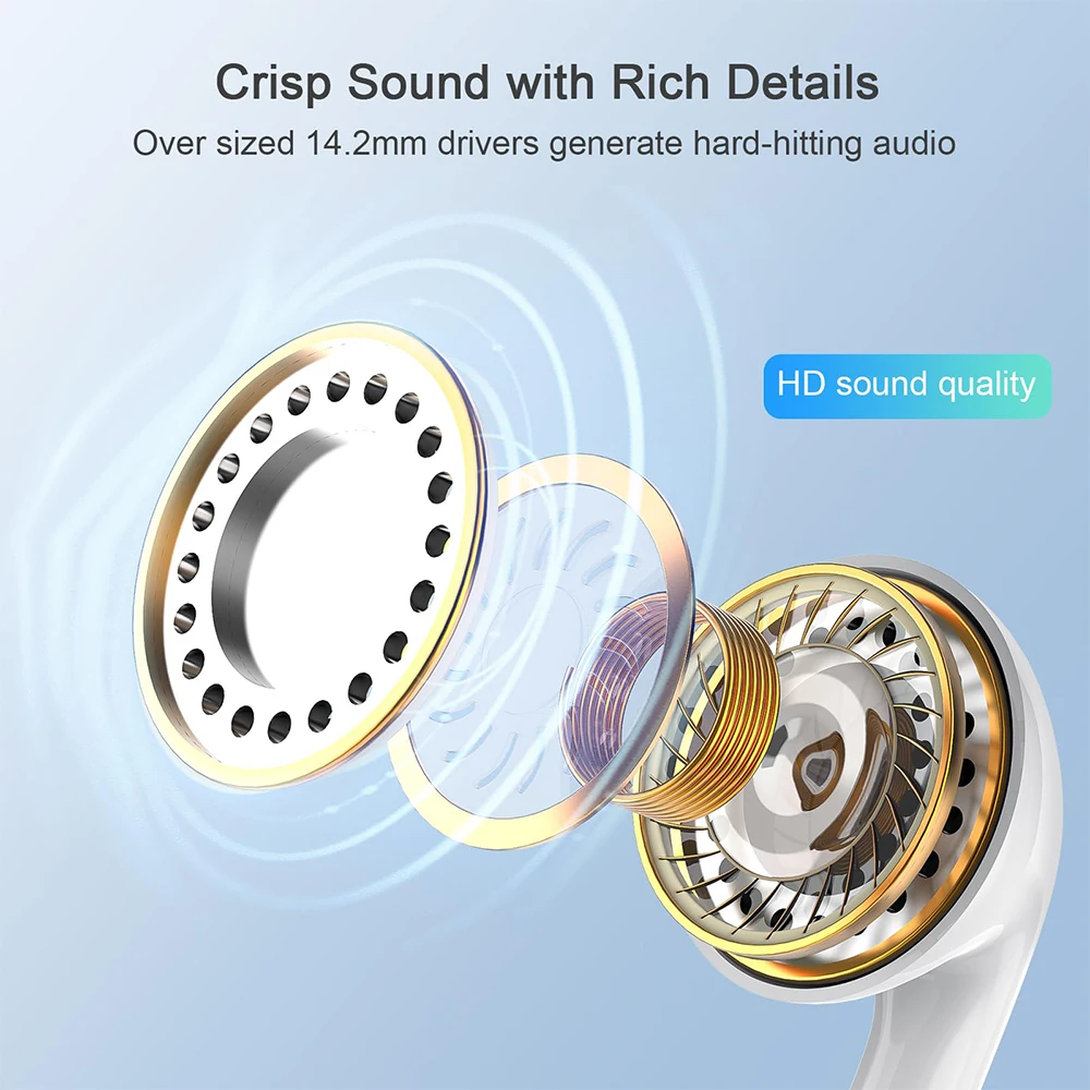 Оригинальные проводные наушники для Apple iPhone 17, 16, 15 Pro Max, USB C, наушники типа C с микрофоном, стереонаушники