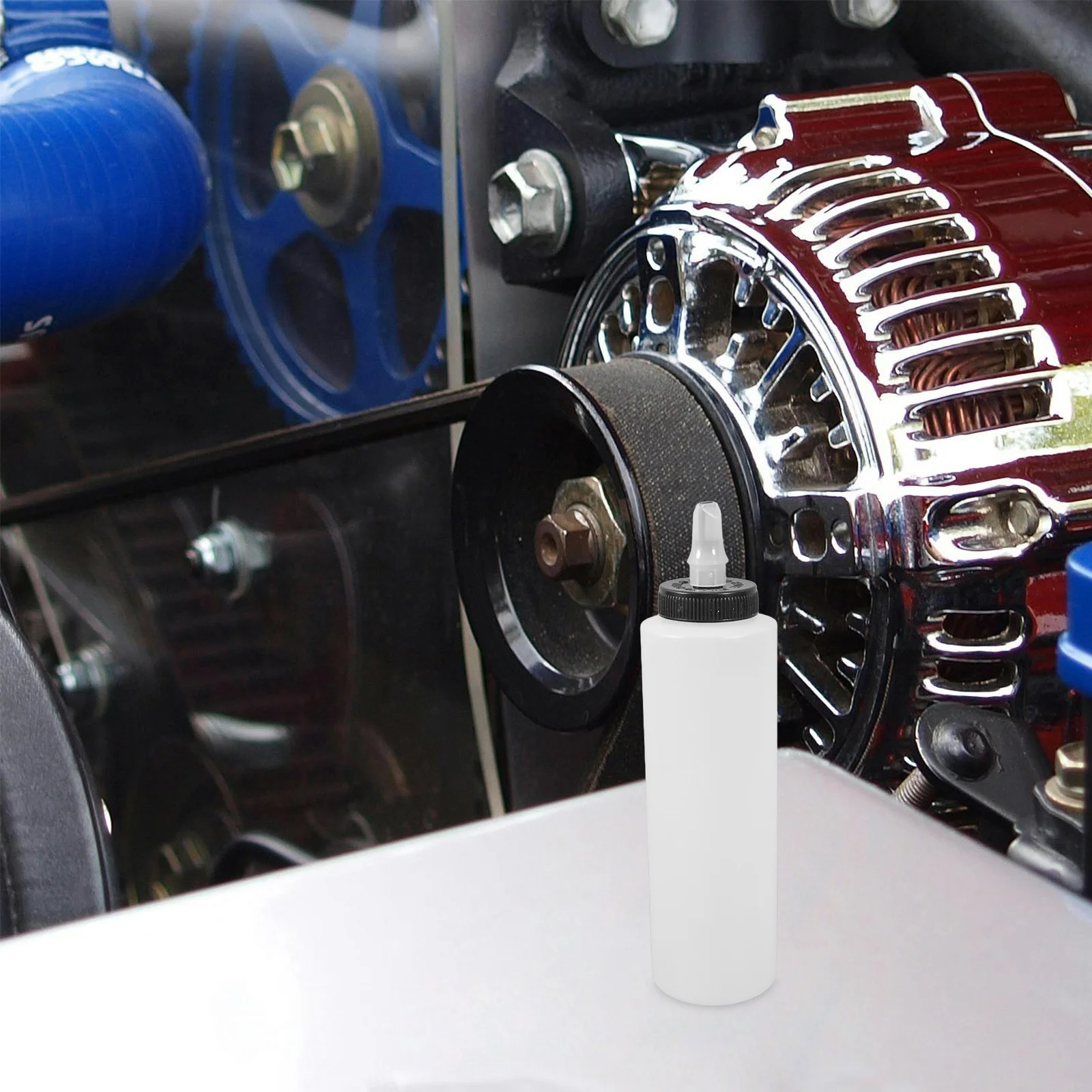 400 ml Kunststoff-Quetschflasche mit Deckel, Auto-Wachs-Politur, leere Flasche, Kfz-Spenderbehälter für Auto, Motorrad, Boot