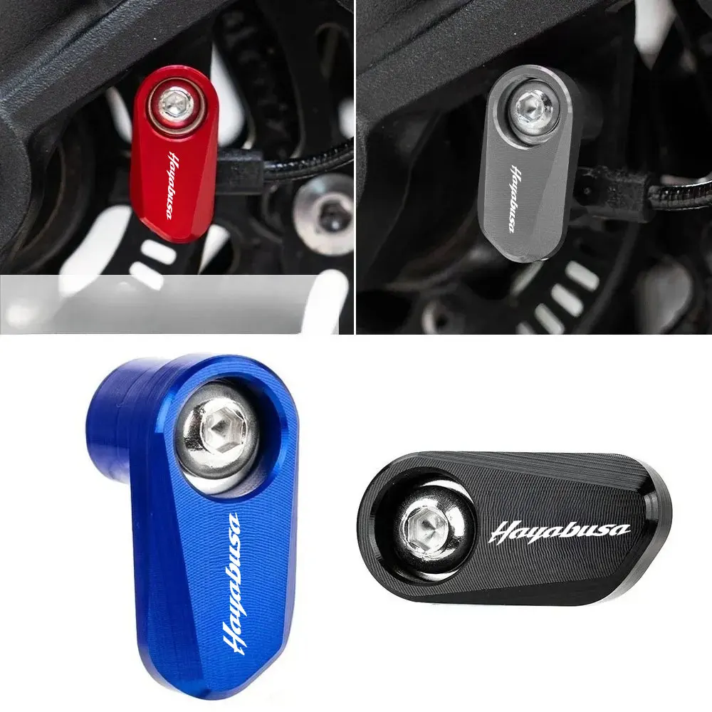 ل هايابوسا GSX1300R GSX 1300R GSXR 1300 هايابوسا 2008-2025 دراجة نارية الجبهة الخلفية عجلة ABS الاستشعار حماية غطاء حماية #1